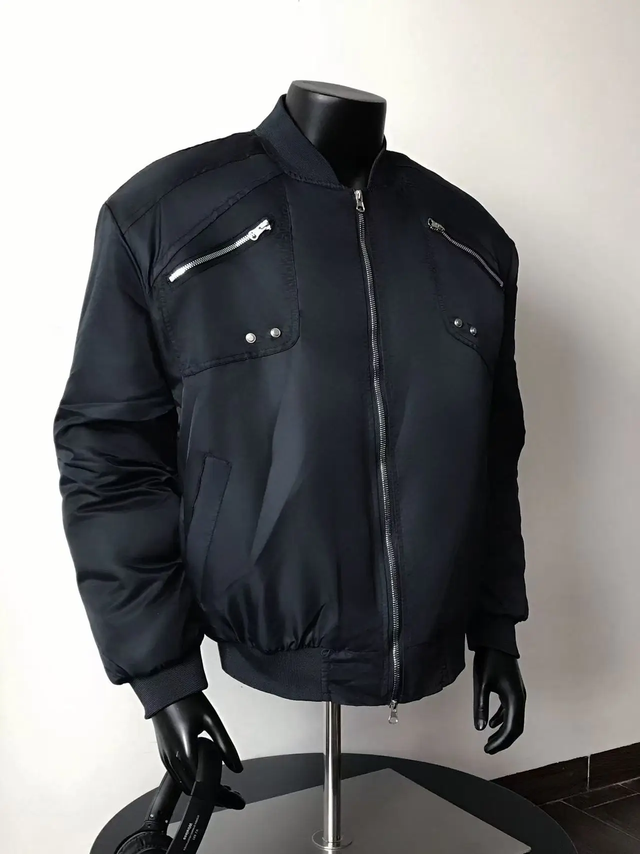 

American Retro Structured Heavyweight Jaet Loose Fit Zipper Coat for Men And Women Trendy Brand Youth Autumn Long Sve