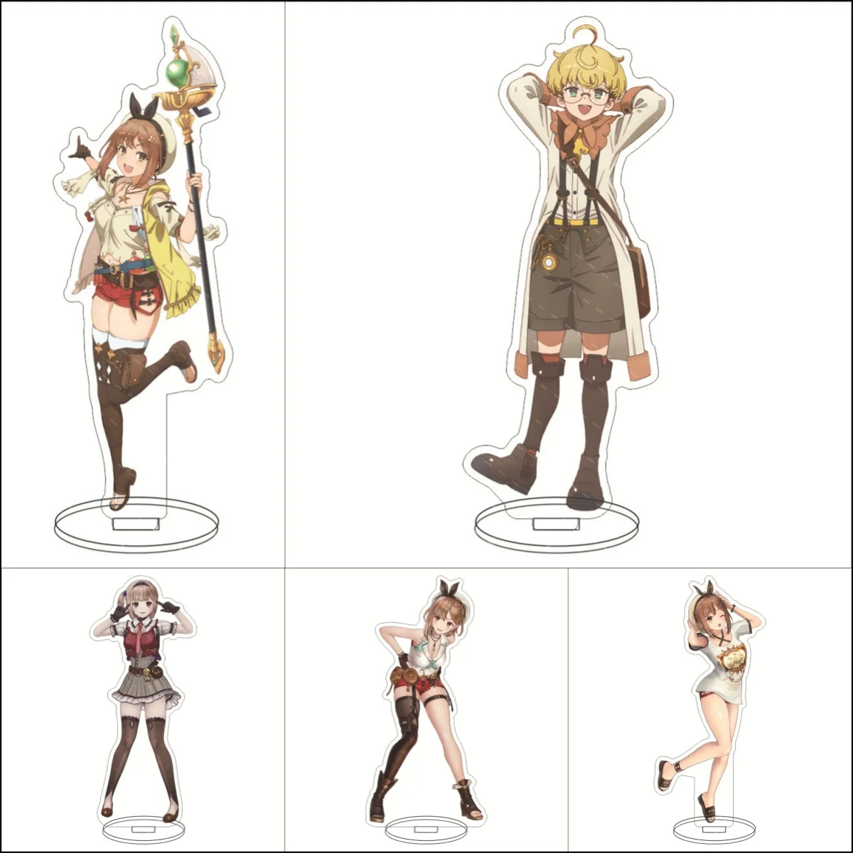 Anime Atelier Ryza：Ever Darkness&The Secret Hideout With Bonus Figures Cosplay Acrylic Stands Model Fans Xmas friend Gifts