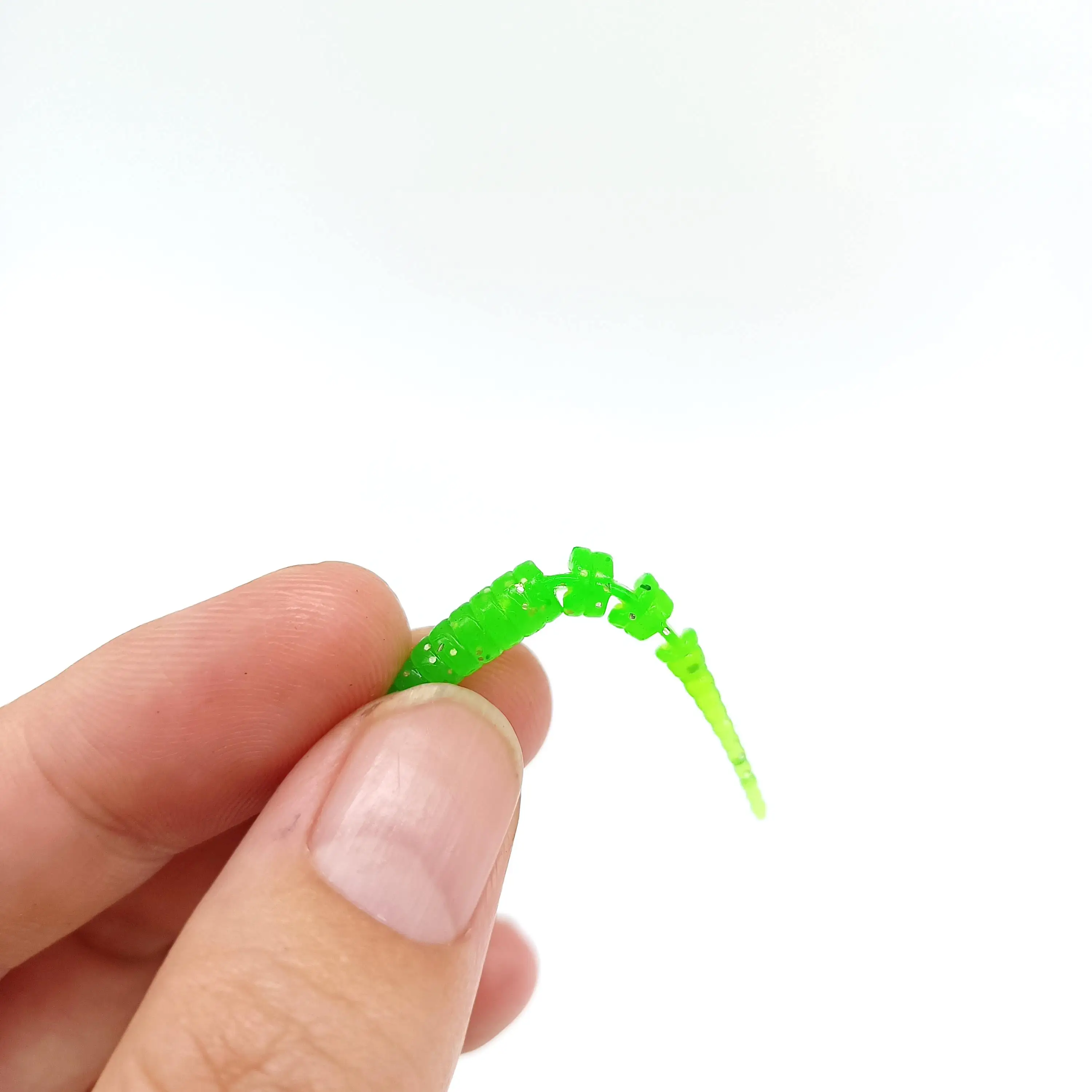 Duoduoyu 10pcs tpe Mini Soft Fishing Köder Silikon köder 0,3g/40mm künstliche Swimbait Jig Wobbler Bass Köder Angel gerät – Detail 6
