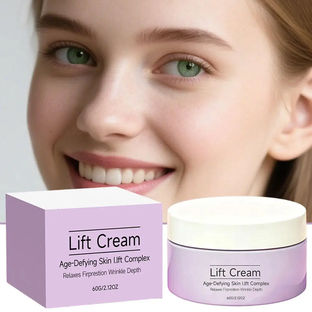 

60g Lifting Firming Neck Wrinkles Cream Soften Roughness Skin Age-Defying Relax Neck Body Wrinkle Depth Nourishing Moisturizer