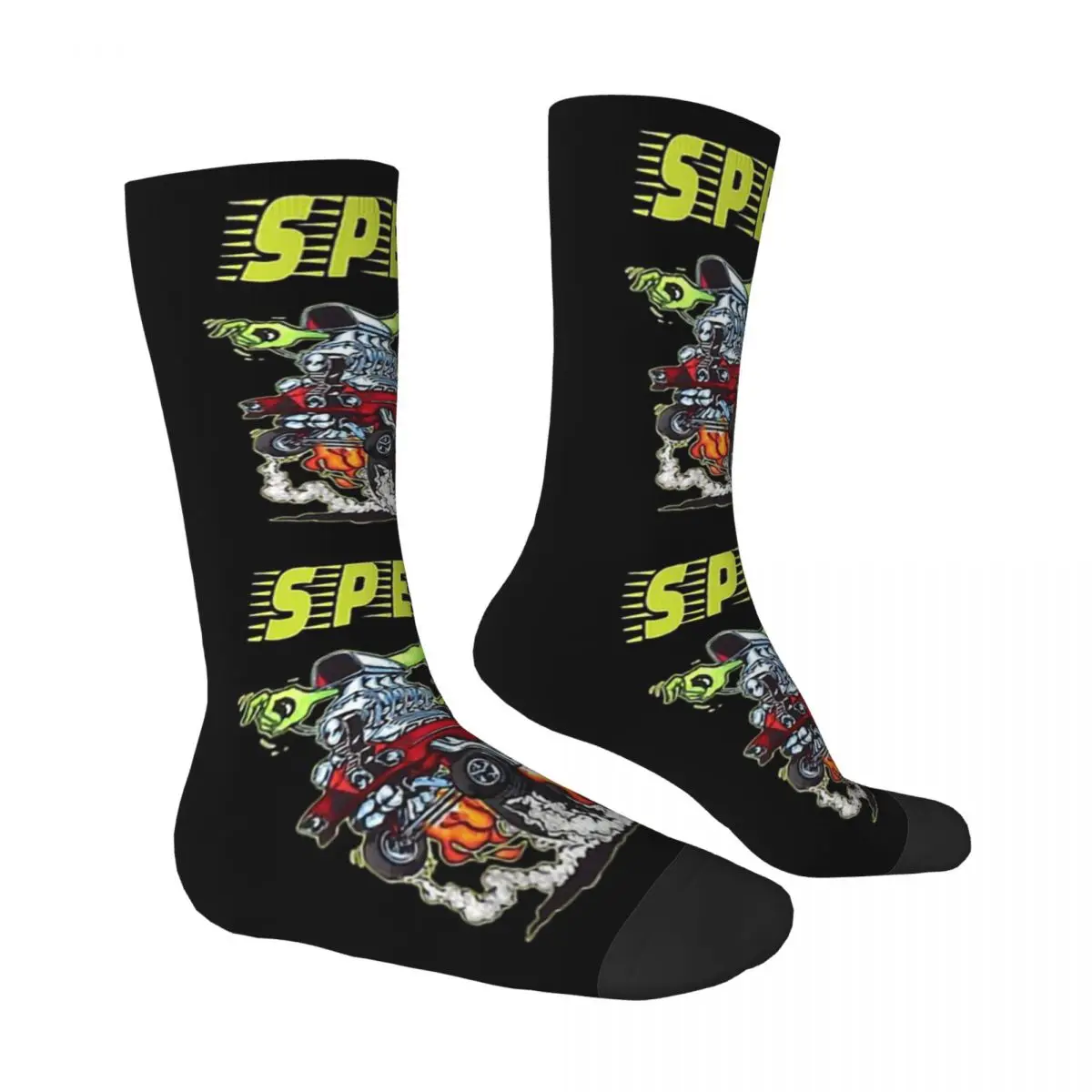 tales of the rat fink Speed Ride Men Women Socks Outdoor Novelty Spring Summer Autumn Winter Stockings Gift