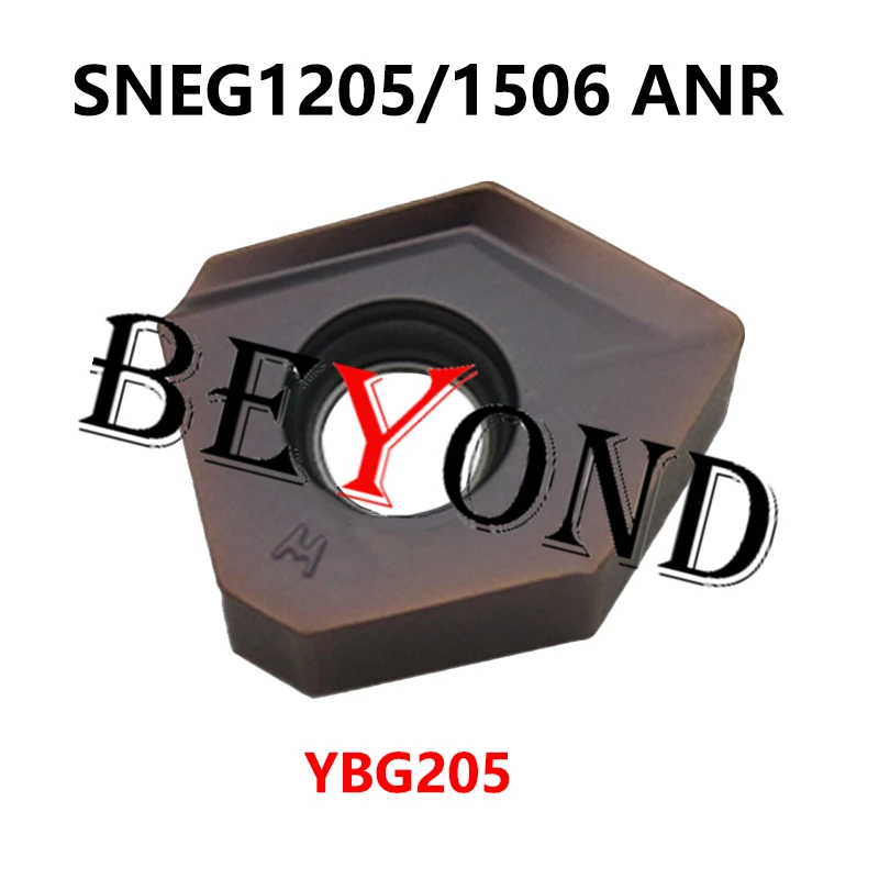 SNEG1205ANR-W YBG205 SNEG1506ANR-W YBG205 100% Original Carbide Inserts CNC Milling Cutter SNEG1204 SNEG1506 Lathe Tools