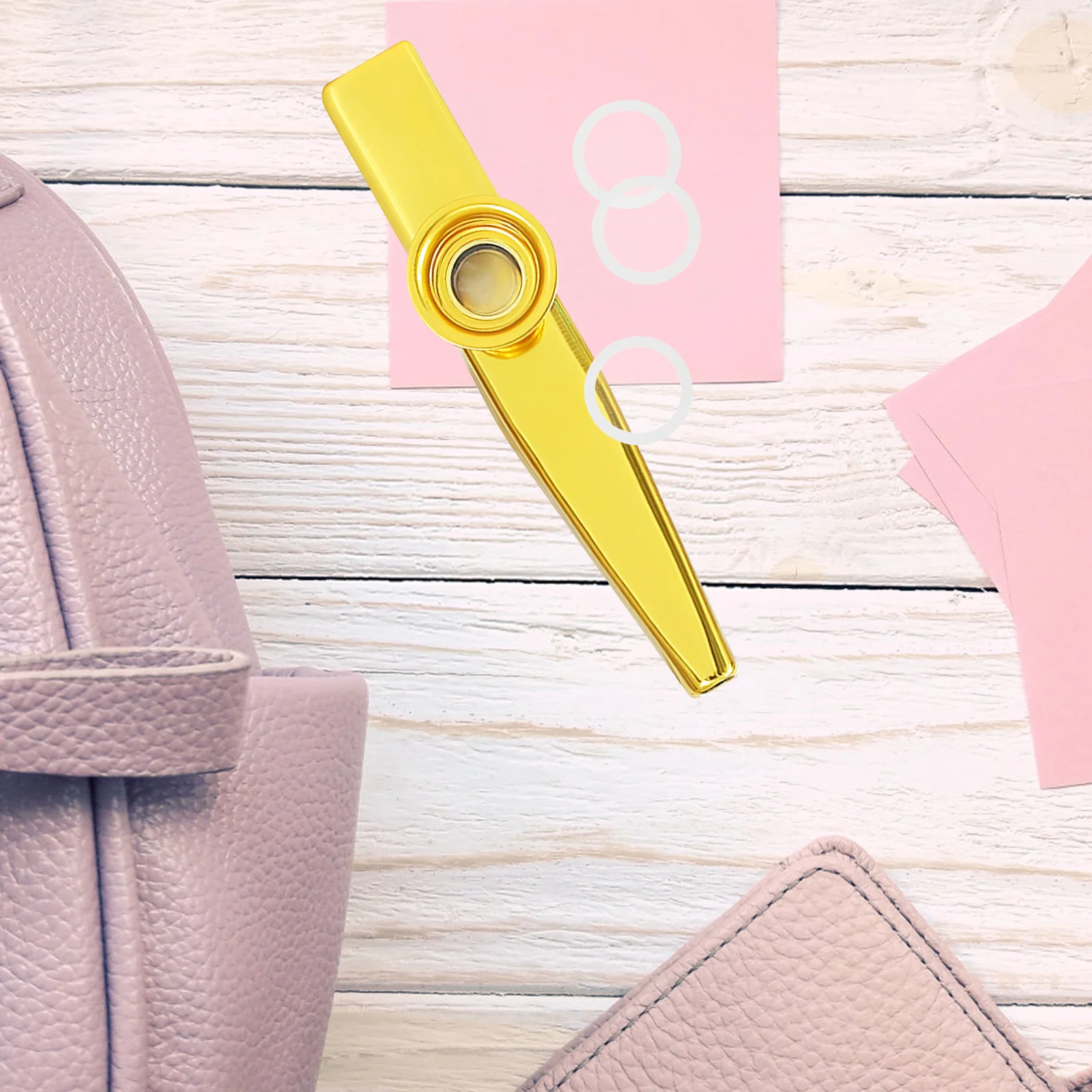 

60pcs Pe For Kazoo Membranes For Films Membrane Kazoo Flute Diaphragm Replacement Flute Accessories Instrument Supplies