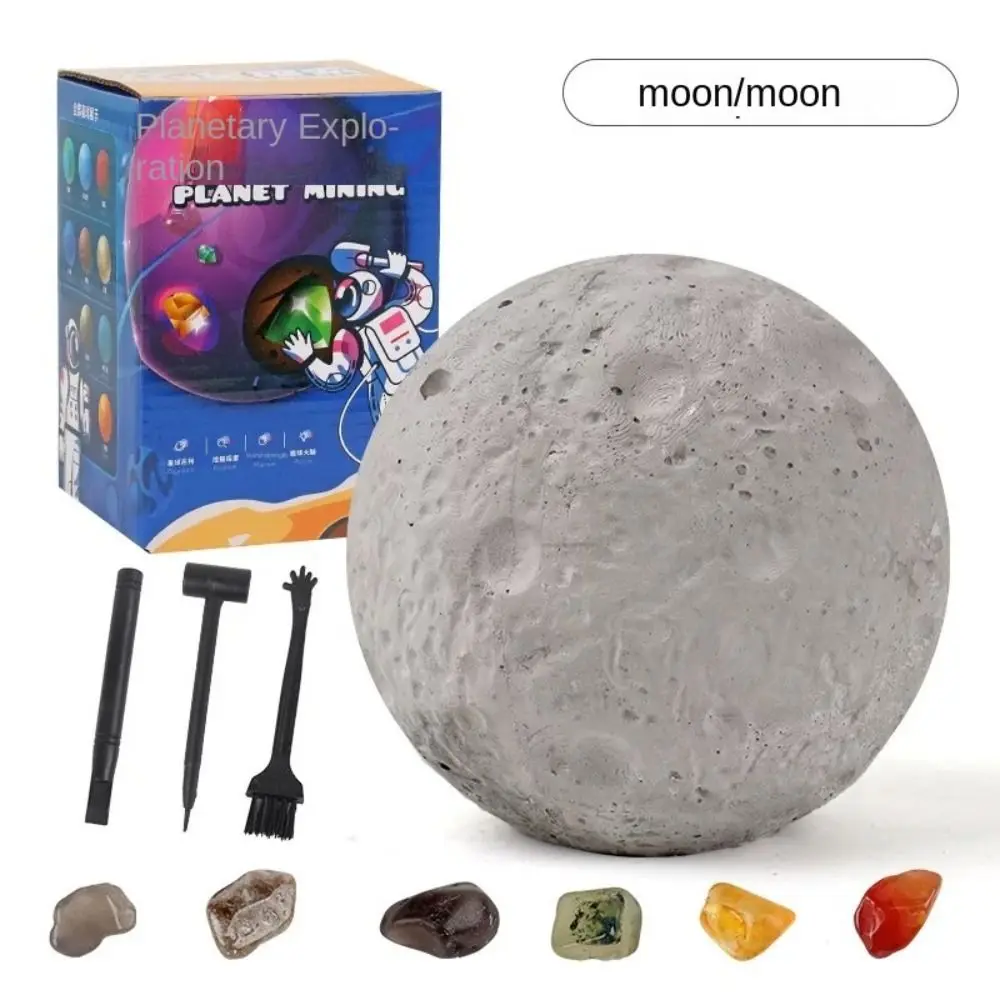 

Научные образовательные кристаллы, комплект для раскопок планеты, образовательный комплект для горнодобывающей промышленности, игрушки для раскопок Mega Gemstone Kids