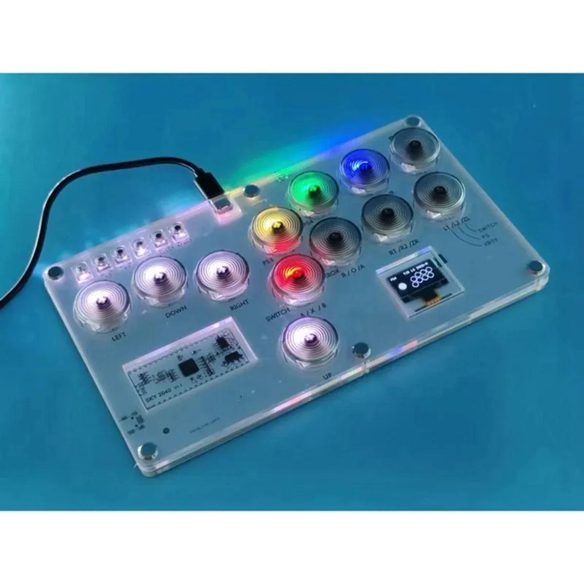 40点以上　コントローラー　ps2 ps3 ps4 Switch xbox sky2040 Hitbox Street Fighter Controller Fight Stick Game