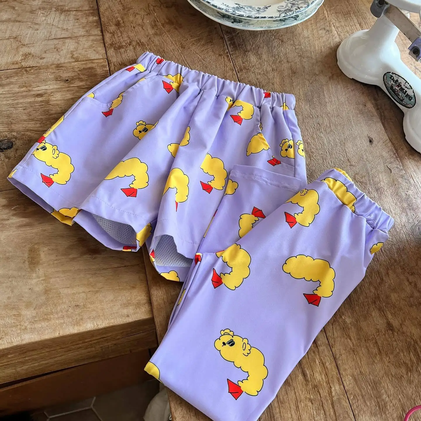 Traje de baño de manga larga para niños y niñas, traje de baño de 2 piezas con estampado de dibujos animados, estilo coreano, novedad de verano 2024