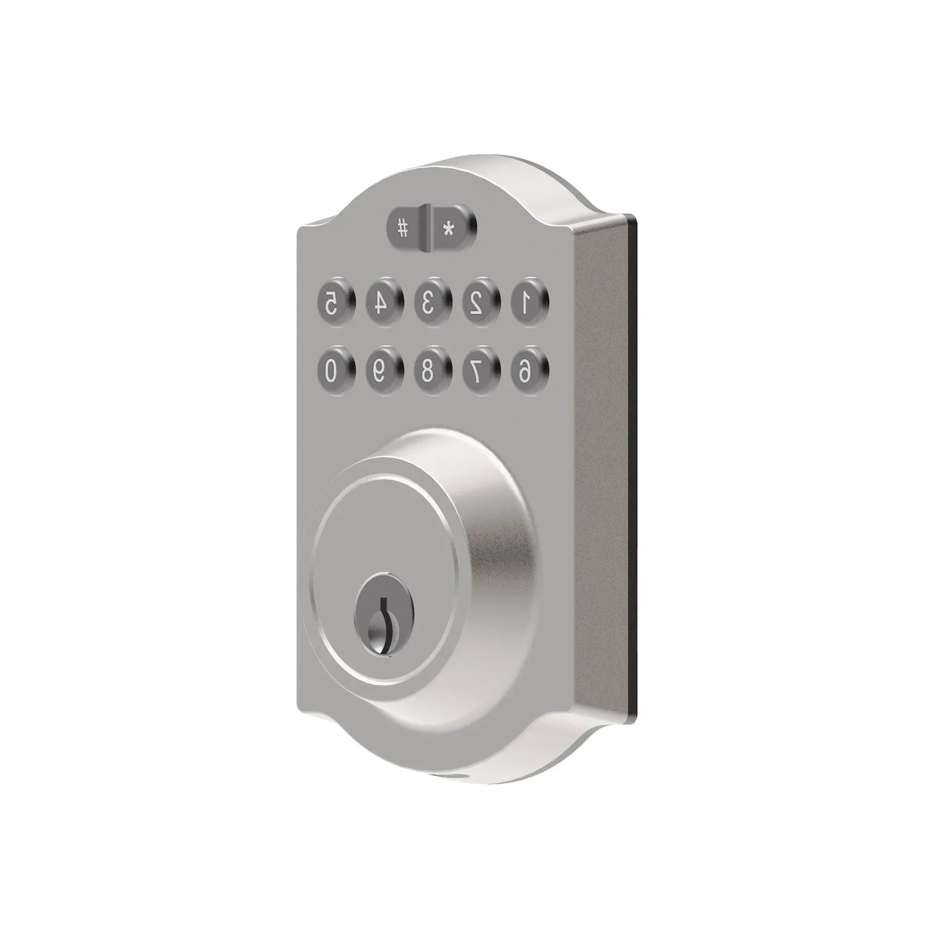 Intelligent Stuck Lock Front Door Latch Electronic Password Keyboard Assist Lock Automatic Door Opening And Closing