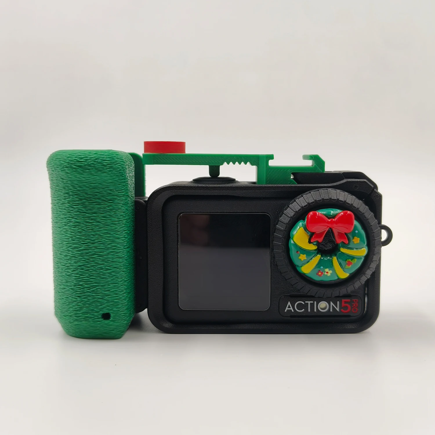 

Ручка камеры с 3D-печатью для DJI Osmo Action 3/4/5 Pro, совместимая с оригинальной клеткой и быстросъемными аксессуарами для холодного башмака