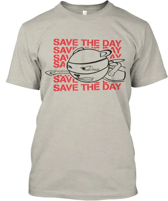 HTF Splendid save the day T-Shirt   Size S to 5XL