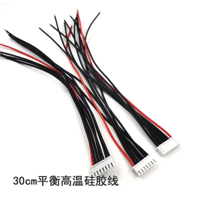 10pieces/lot 1s 2s 3s 4s 5s 6s 7s 8s Lipo Battery Balance Charger Plug Line/wire/connector 22awg 200mm Jst-xh Balancer Cable