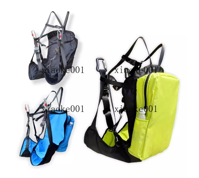 Paragliding training seat bag ground combat paragliding sloping split leg ultra light anti flip backpack not include main button