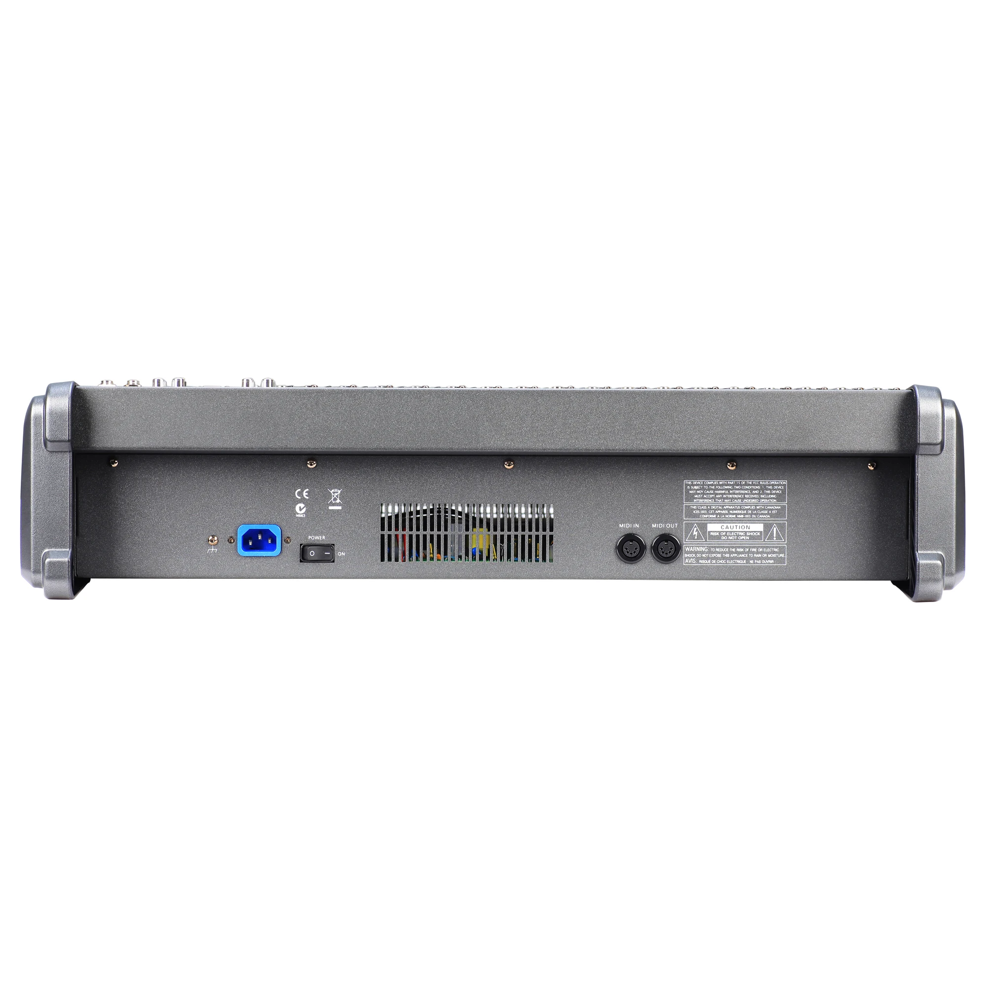 Leicozic-consola mezcladora de Audio alimentada por PM1600-3 Powermate, sistema de mesa de mezcla profesional de 16 Canales para escenario/Iglesia/eventos