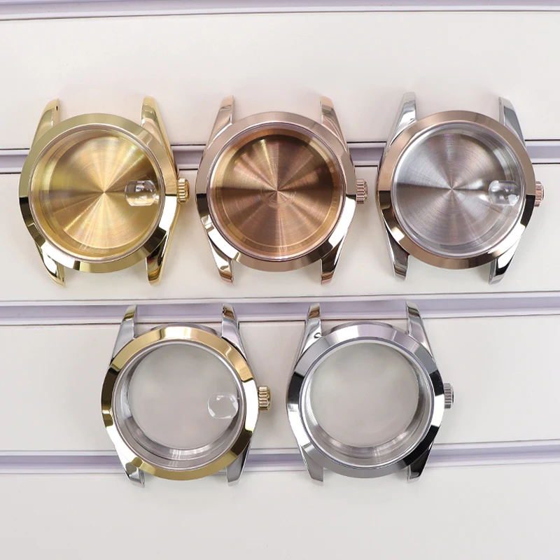 

36mm/39mm Luxury Watch Case Bevel Edge Bezel Sapphire Glass For Air King NH35 NH36 NH34 NH38 4R36 Miyota8215 Movement 28.5mmDial