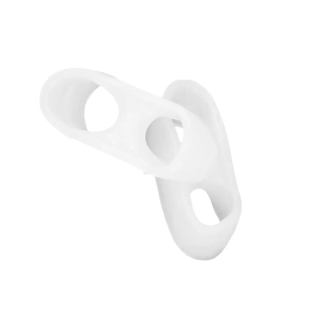 Separadores de Dedos, Accesorio para Calzado Médico, Corrector de Juanetes de Gel de Silicona, Almohadillas para Pies para Enderezar los Dedos Curvados