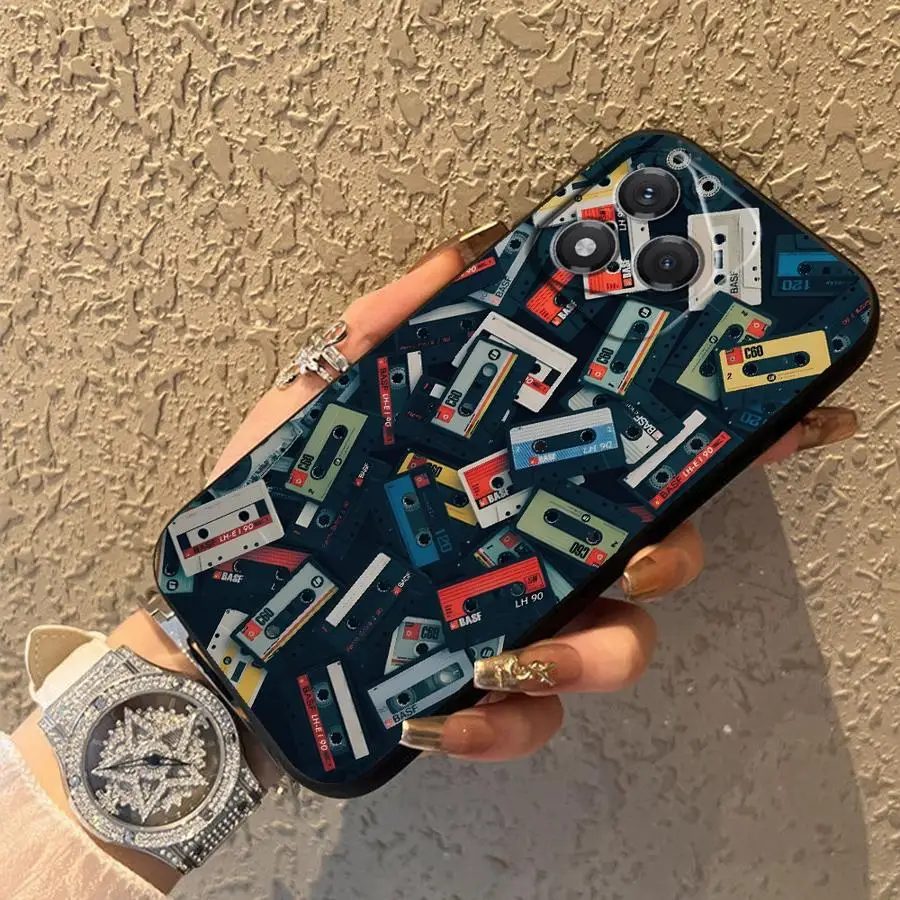 حافظة لهاتف Honor X7 8X X8 X9a X7a X9c 90 Lite 70 X9 نمط شريط محظوظ