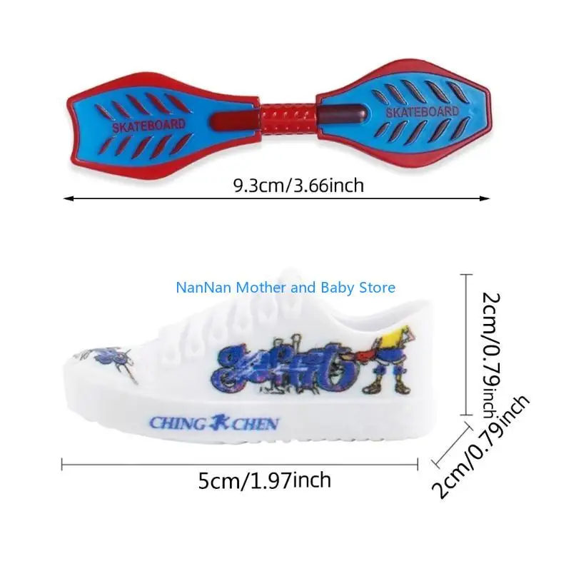 Mini dito skateboard per le giocattolo per le divertiti