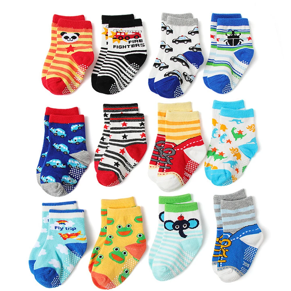 1/6/12 Par Zestawów Skarpetek  – Trampoline Park Sock recenzja i cena