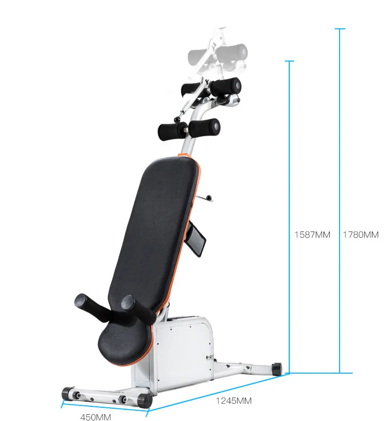 BunnyHi JSY034 Handstand Machine Fitness Equipment Back Pain Spine Handstand Machine Inversion Table