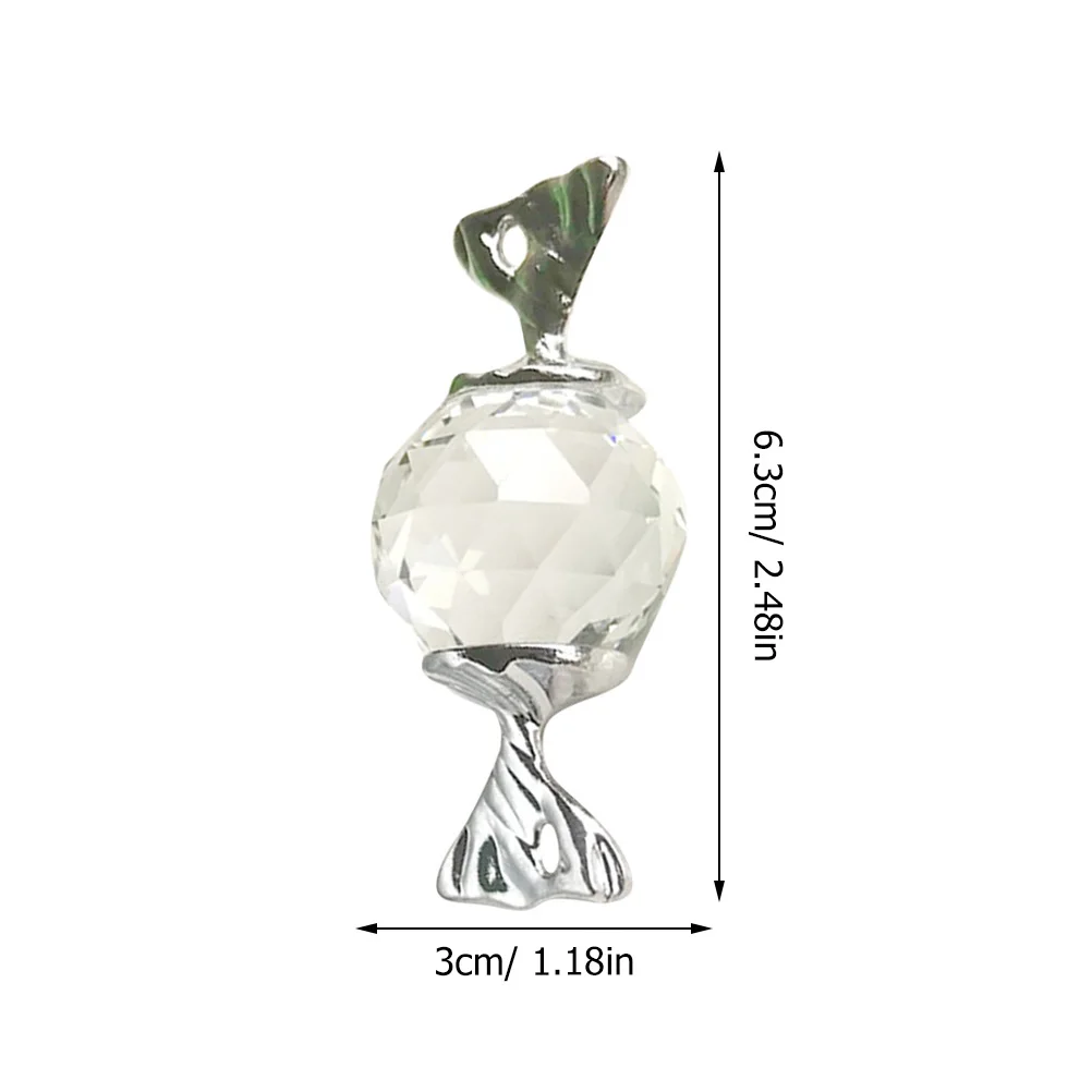 

Wedding Birthday Party Ornament Family Transparent Crystal Decoration Baby Baptism Gift Household Crystal Candy Unique Candy