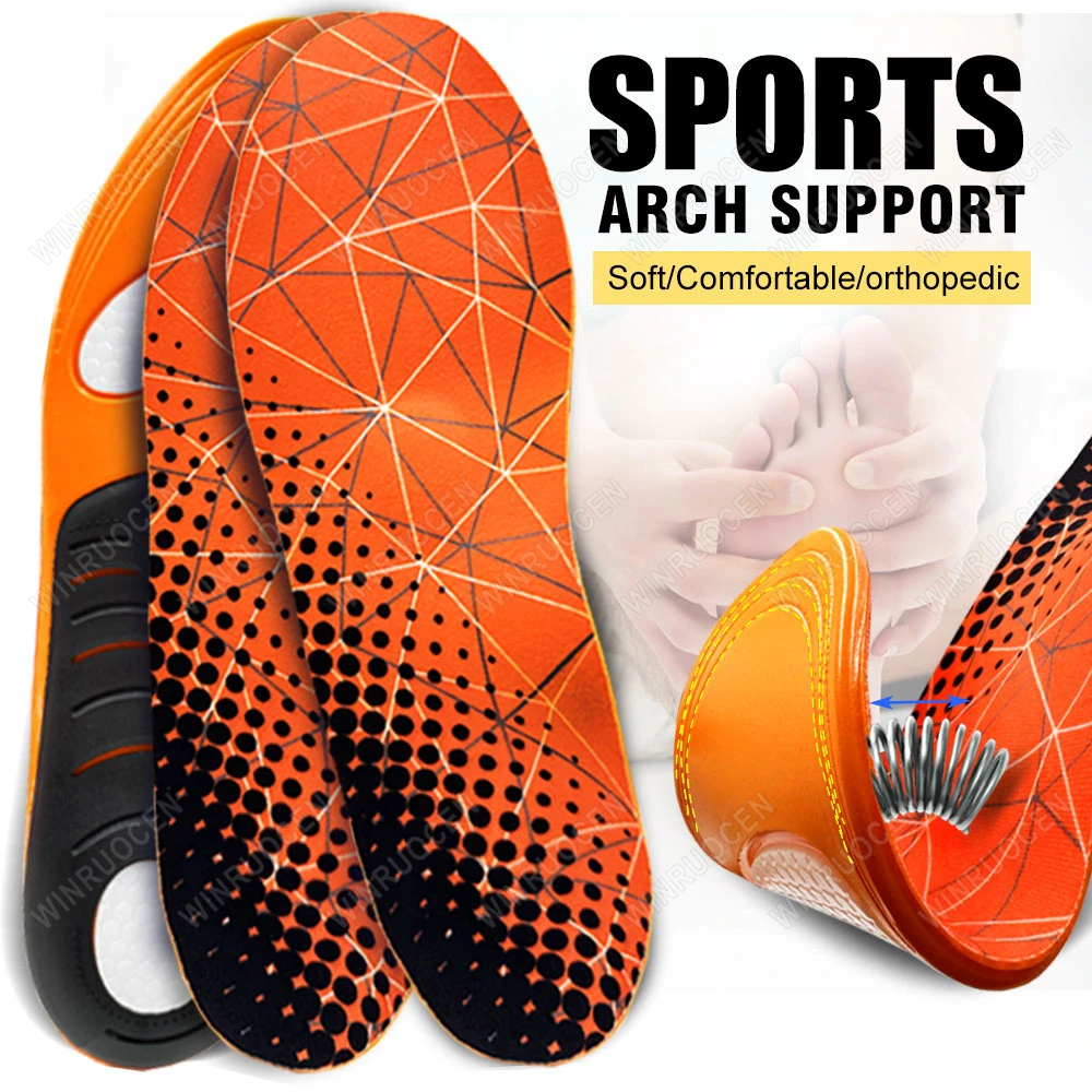 

EVA Orthopedic Shoes Sole Insoles For Arch Support Plantar Fasciitis Soft Comfortable Flatfoot Insoles Feet Foot Pad Insert