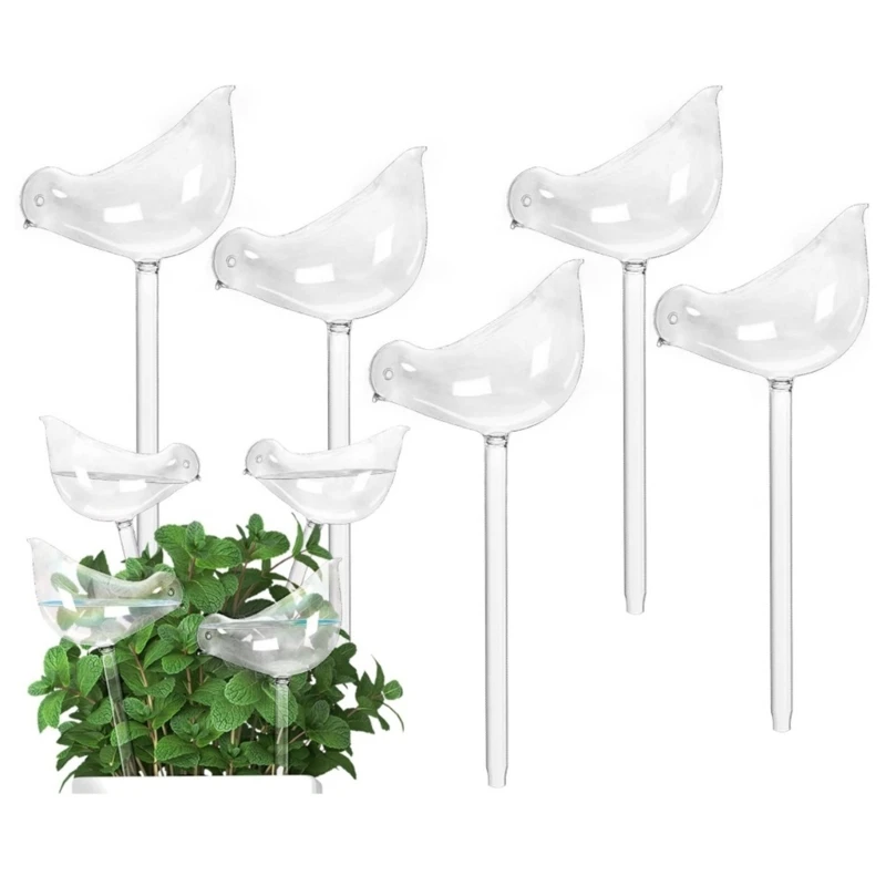 Automatic Watering Device Bird Shape Plant Waterer Self Watering Device Houseplants Watering Spikes Automatic Drippers