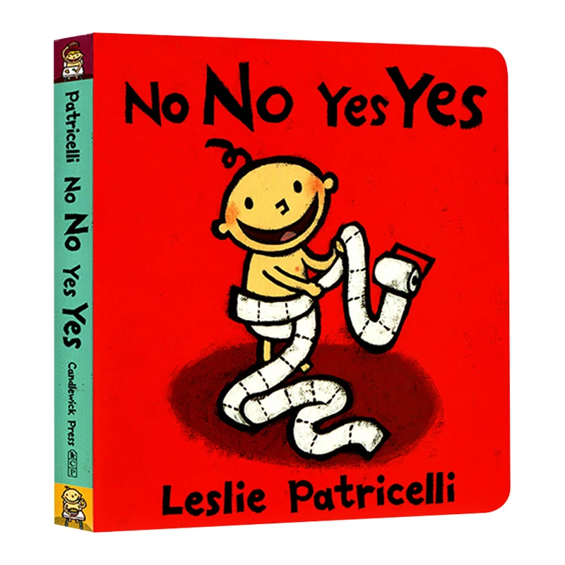 

No No Yes Yes, Leslie Patricelli, Baby Children's books aged 1 2 3, English picture book, 9780763632441