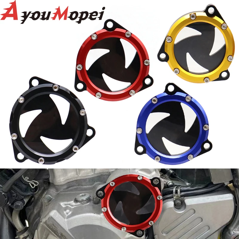 Gear Cover Starter Idle Engine Guard for Suzuki DRZ400E DRZ400SM DRZ400S LTZ400 LTR450 Motorcycle Accessories