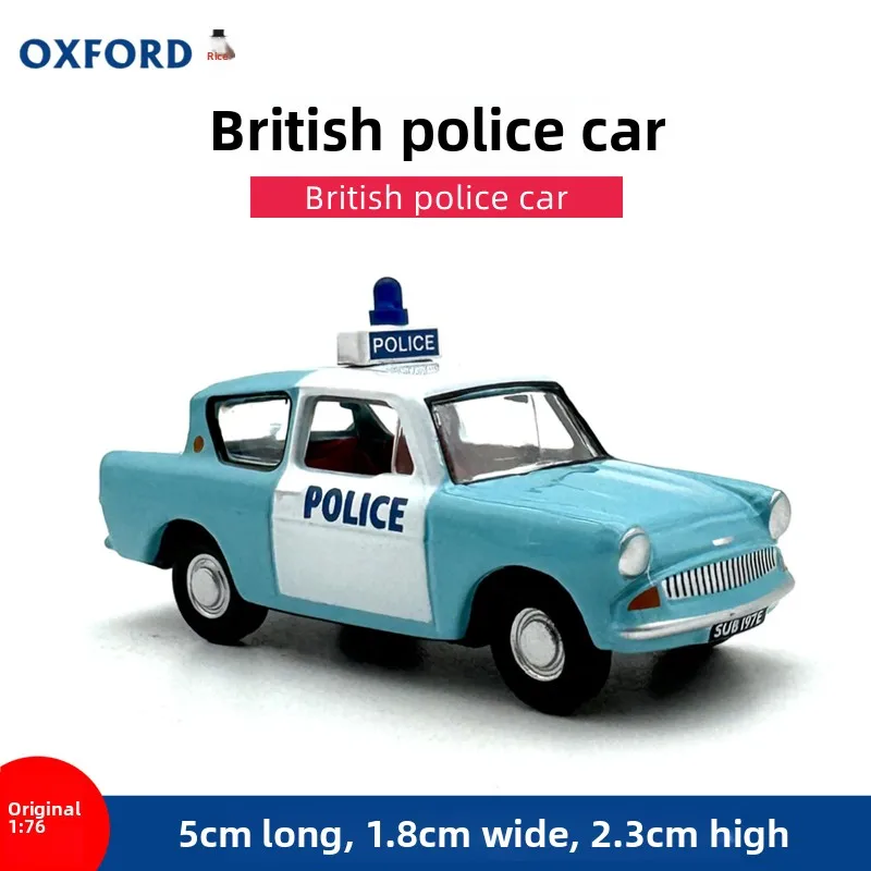 

Литой под давлением OXFORD масштаб 1:76, британская полицейская машина, седан, модель автомобиля, Коллекционная игрушка, подарок, сувенир, украшение для дисплея
