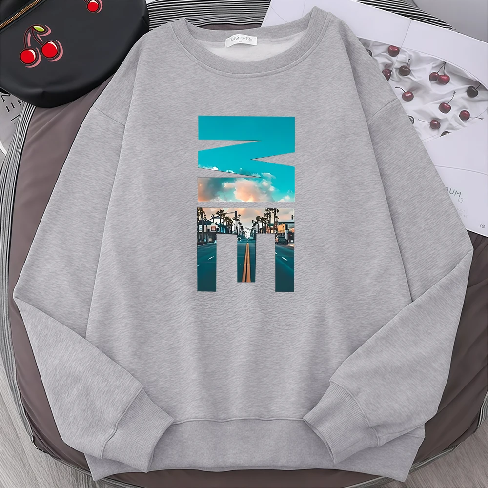 Damen-Sweatshirt, bequeme Baumwolle, lässige Hoodies, Herbst-Winter, täglich, Outdoor, Reisen, Tops, männliche Kleidung, 2026-Grafik-Pullover
