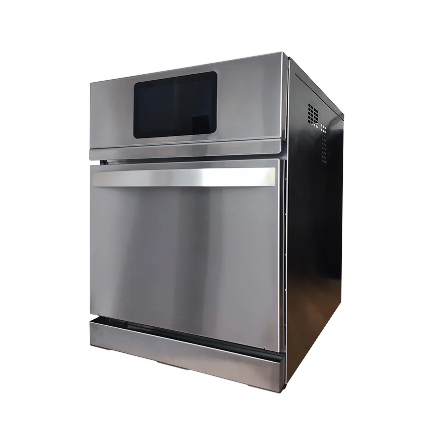 Horno rápido de microondas inteligente Horno microondas comercial Horno rápido con autolimpieza