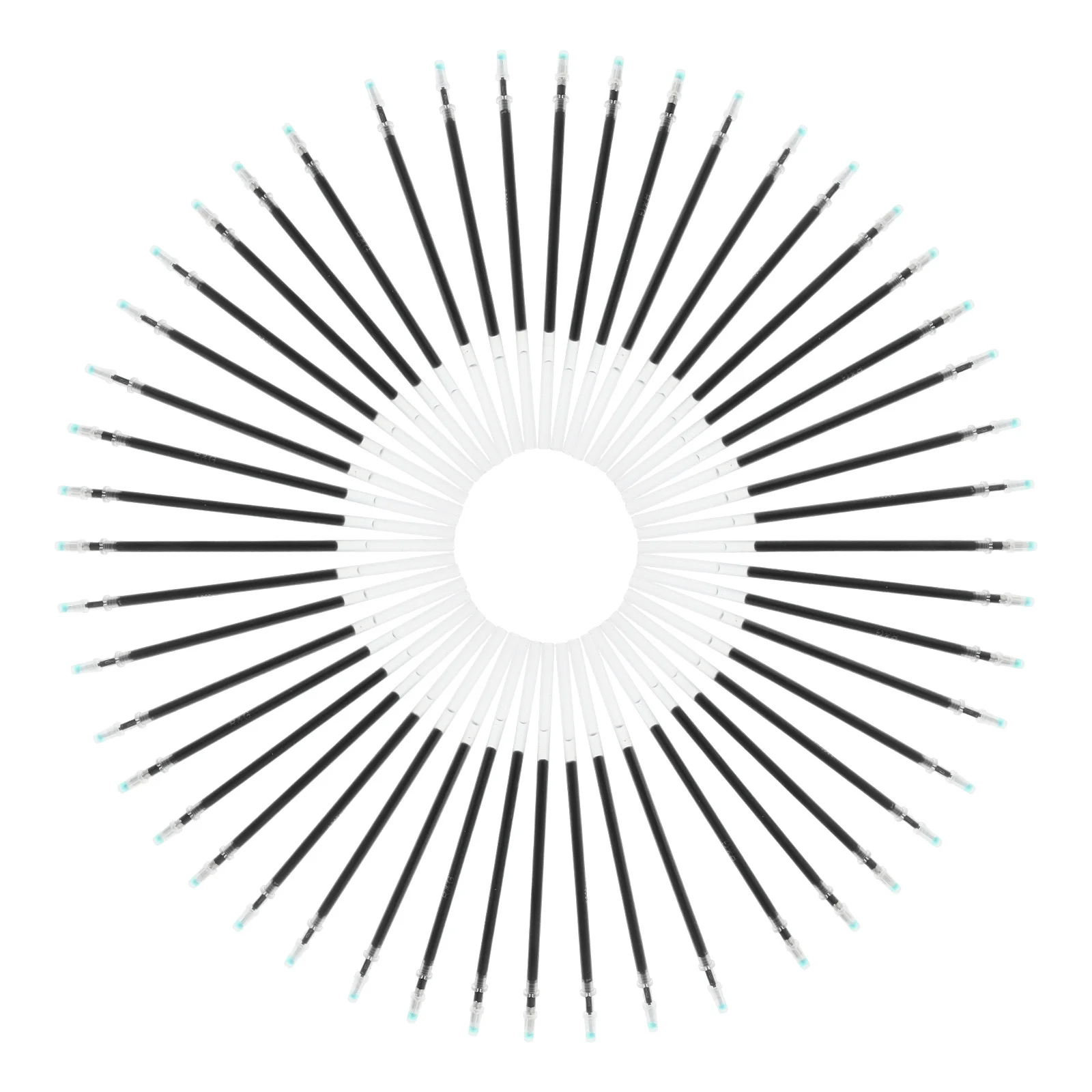 

100 Pcs Ink Pens Refill Gel Refills Ball Point Black Ballpoint Aesthetics Refillable