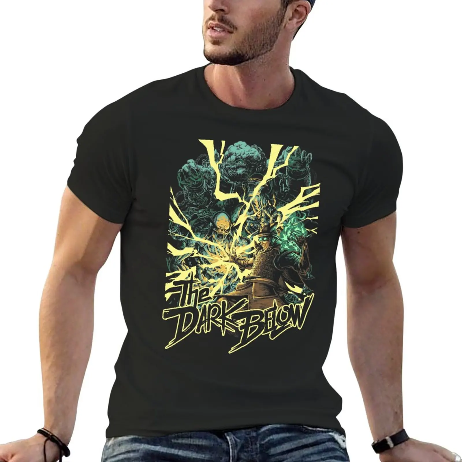 

The Dark Below T-Shirt Short sleeve tee plus size t shirts hippie clothes mens champion t shirts