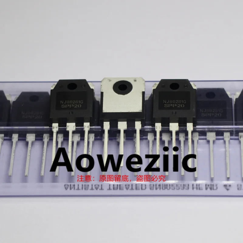 Aoweziic 2023+ 20 PCS = 10pair 100% New Imported Original NJW0281G  NJW0302G  NJW0281 NJW0302 TO-247 Audio matching tube