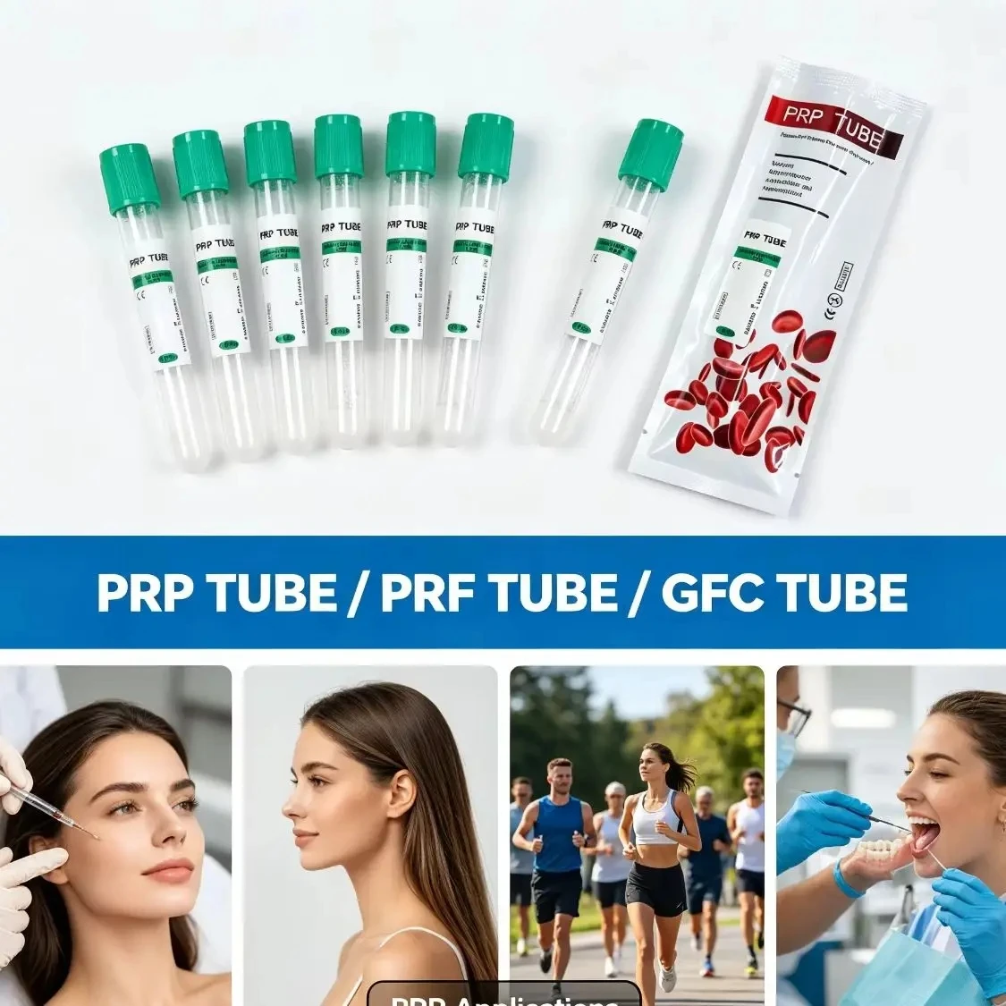 8ML 10ML 12ML 15ML APRF Extraction Test Tube Disposable Empty Tube