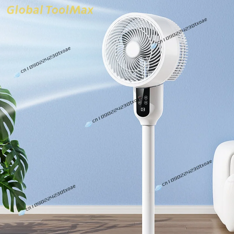 Silent Turbo Air Circulation Fan Vertical Floor Desktop Fan Remote Control Large Air Volume Home Electric Fan