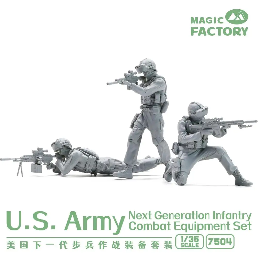 

Magic Factory 7504 1/35 SCALE U.S. Army Next Generation InfantryCombat Equipment Set Model Kit