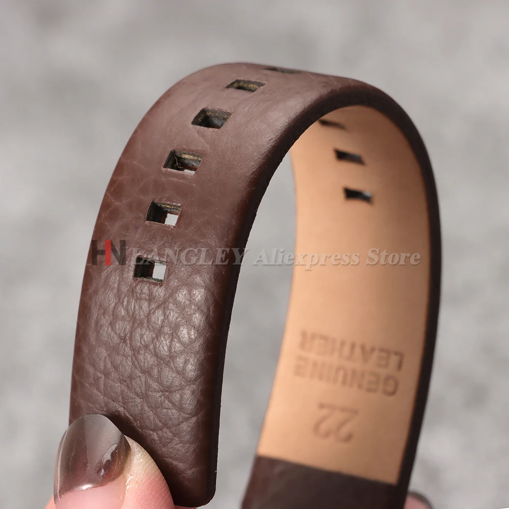 Cow Leather Watch Strap for Diesel Dz4323 1657 4318 DZ7312 DZ7257 Watchbands 18/22/24/26/27/28/30/32mm Bracelet Belt Black Brown