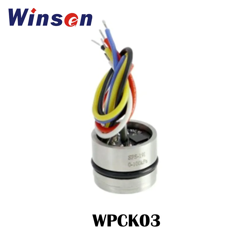 2pcs Winsen WPCK03 Diffussed Silicon Pressure Transmitter Multi Output Methods Excellent Anti-interference Ability