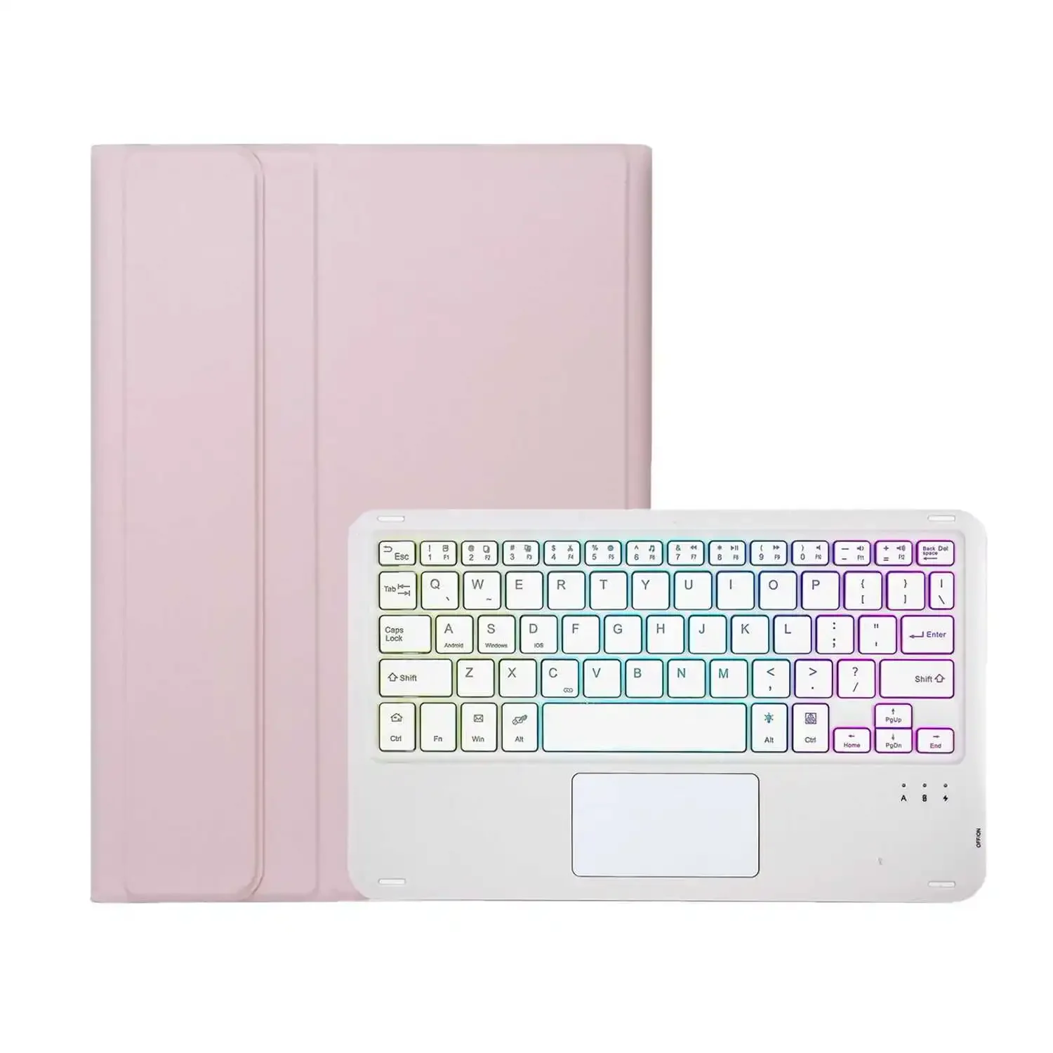 Étui pour clavier rétro-éclairé avec pavé tactile, pour Huawei Honor Pad X8A X9 11 pouces X9 X8Pro 11.5 pouces, housse pour tablette, Bluetooth3.0 Funda