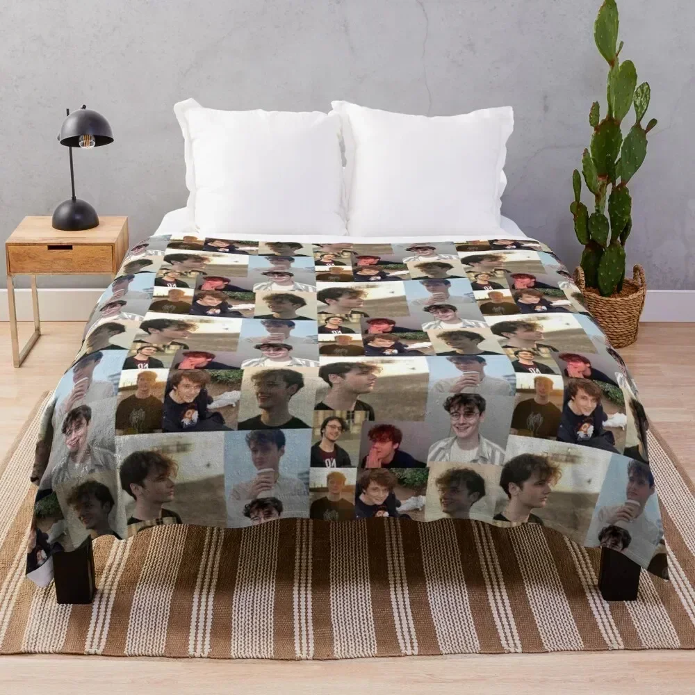 

Wilbur Soot Throw Blanket Vintage Weighted Heavy Loose Blankets Nap Furry blankets and throws Blankets