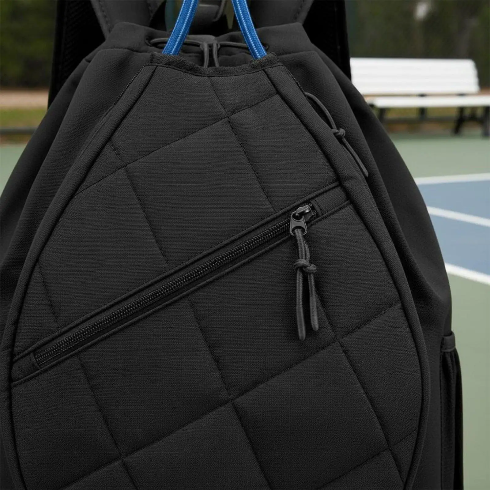 スポーツパドルバッグ-シューズコンパートメント付き-バドミントンラケットバッグ-アウトドア用-テニスバックパック-旅行用