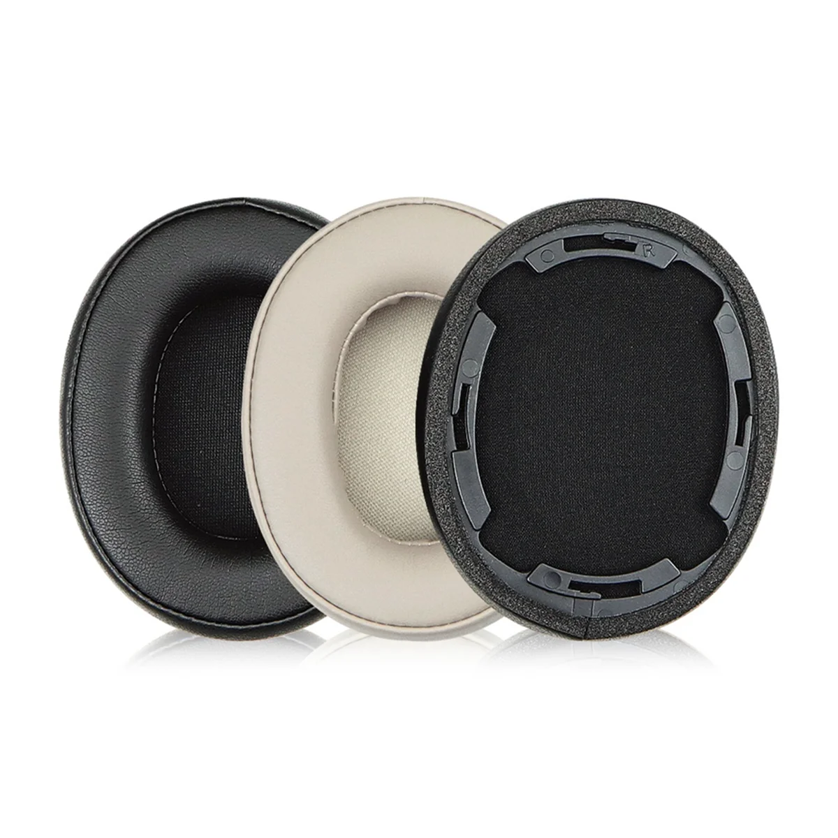 New 3C-Ear Pads for Technica SR50 BT Headphones Earpads -SR50BT Ear Cushions Cover Foam Pad Headset Parts Black