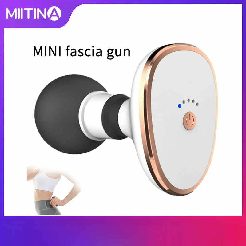 Mini masajeador eléctrico de relajación muscular Fascia, máquina de cuello multifunción, instrumento para el hogar, Mini Fitness para viajes