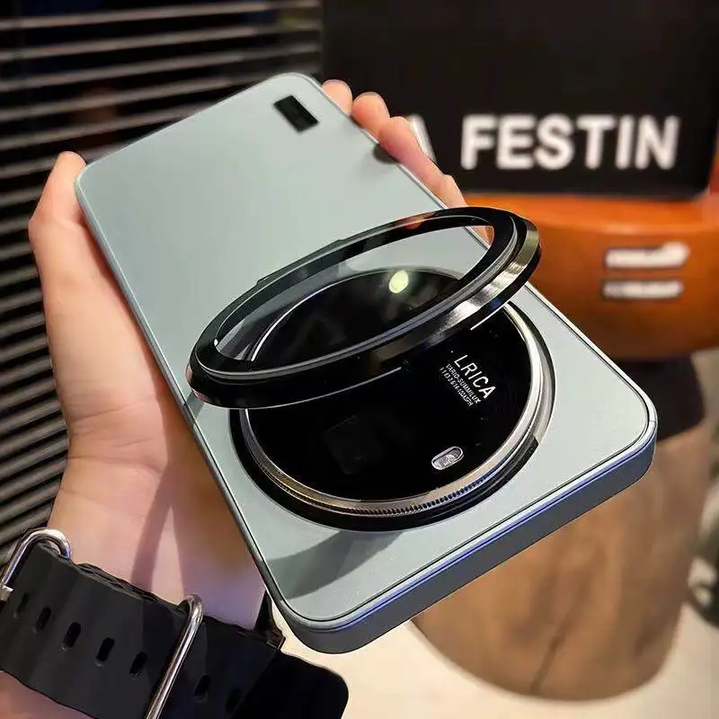 Für Xiaomi 17 Ultra Leica Edition Hülle Neue Mattierte Vollabdeckung mit Objektivhalterung PC-Schutzhülle für XiaoMi 17 Ultra Sturzsichere Schutzhülle