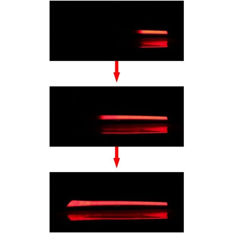 المصد الخلفي الجذع الذيل ضوء لمازدا ل CX-5 CX5 2017-2021 LED الضباب مصباح الفرامل بدوره مصباح إشارة #4