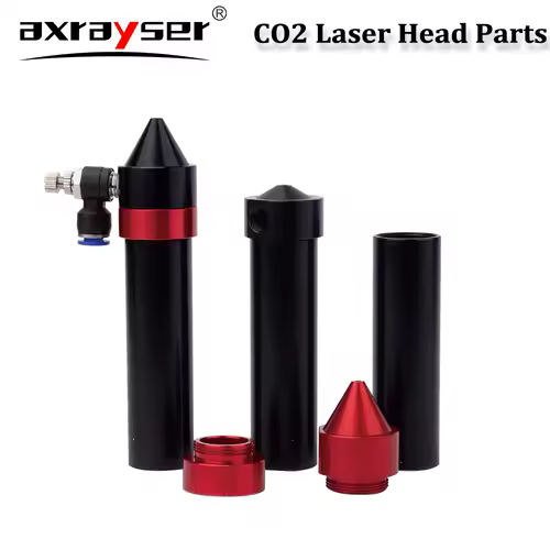 CO2 Laser Head Parts Air Nozzle Dia.20 FL 38.1/50.8/63.5/101.6mm Lens Tube Outer Diameter 25mm for CO2 Laser Engraving Machine - Image 3