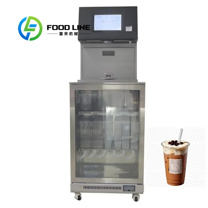 Popular Intelligent Bubble Tea Machine Equipment Automatic Dessert Midsize Boba Machines for Milk Tea Shop
