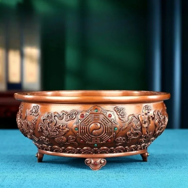 

Entrance solid Chinese ornaments housewarming office copper decorations home cornucopia gossip opening gifts