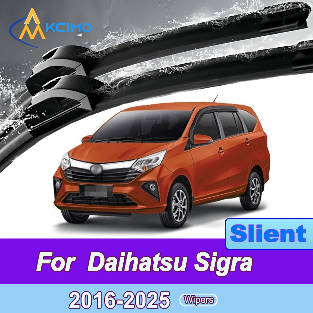 

For Daihatsu Sigra B400 2016-2025 Toyota Calya Front Windshield Wiper Blades 2pcs Slient Rain Windscreen Window Accessories