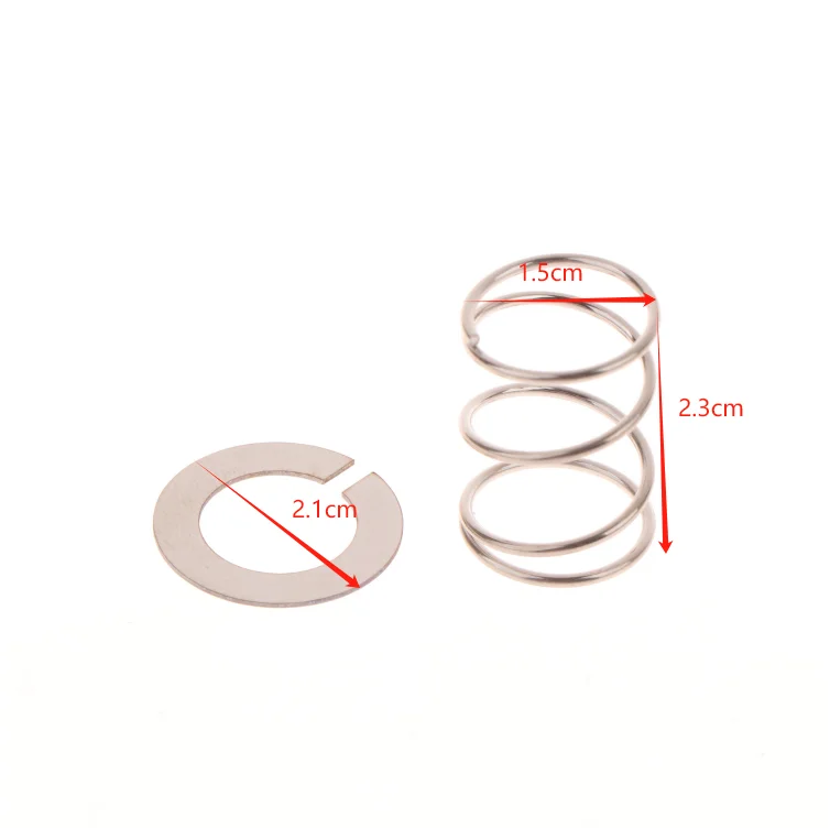 Juego de 2 resortes y arandelas de acero inoxidable, paquete de 4 aptos para batidora de pie Kitchenaid, accesorios para batidoras de ayuda de cocina de 3,5/4/5/6/7/8Qt